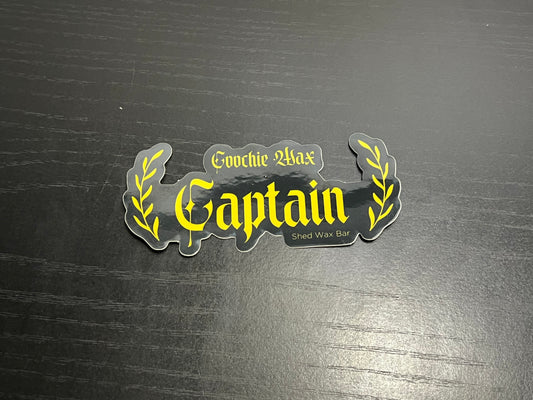 Coochie Captain Sticker